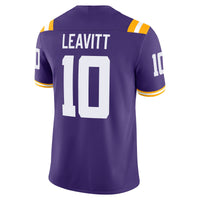 LSU Tigers Football Jersey, Purple Game Sportswear Jersey Shirt, Lightweight Breathable Athletic Jersey, Casual Gift for Men, Style 204654078