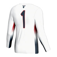 Howard Bison Volleyball Jersey, White Lightweight Sportswear Jersey Shirt, Lightweight Breathable Athletic Jersey, Casual Gift for Men