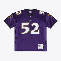 Ray Lewis Baltimore Ravens Football Jersey, Purple Sportswear Jersey Shirt, Lightweight Breathable Athletic Jersey, Casual Gift for Men