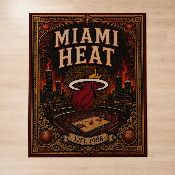MIA Heritage Floor - Vintage Crest Rug, Est. 1988 - main