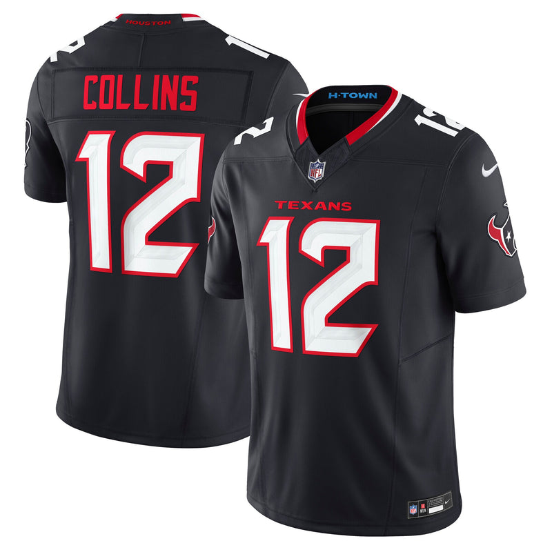 Nico Collins Houston Texans Football Jersey, Sportswear Jersey Shirt, Lightweight Athletic Jersey, Casual Gift for Men, Style 202406994