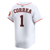 Carlos Correa Houston Astros Baseball Jersey, White Limited Sportswear Jersey Shirt, Lightweight Breathable Athletic Jersey, Casual Gift for Men
