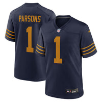 Micah Parsons Green Bay Packers Football Jersey, Navy Game Sportswear Jersey Shirt, Lightweight Breathable Athletic Jersey, Casual Gift for Men