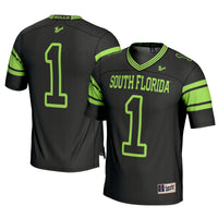 South Florida Bulls Football Jersey, Black Sportswear Jersey Shirt, Lightweight Breathable Athletic Jersey, Casual Gift for Men