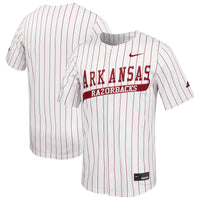 Arkansas Razorbacks Baseball Jersey, White Limited Sportswear Jersey Shirt, Lightweight Breathable Athletic Jersey, Casual Gift for Men