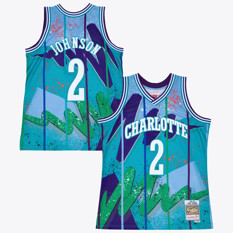 Charlotte Hornets Basketball Jersey, Blue Swingman Sportswear Jersey Shirt, Sleeveless Athletic Tank Jersey, Casual Gift for Men