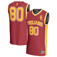 USC Trojans Basketball Jersey, Cardinal Fashion Sportswear Jersey Shirt, Sleeveless Athletic Tank Jersey, Casual Gift for Men, Style 203279911