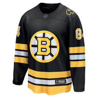 Tanner Jeannot Boston Bruins Hockey Jersey, Black Breakaway Home Sportswear Jersey Shirt, Long Sleeve Hockey Sweater Jersey, Casual Gift for Men