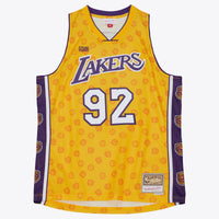 x Ozuna Los Angeles Lakers Basketball Jersey, Swingman Sportswear Jersey Shirt, Sleeveless Athletic Tank Jersey, Casual Gift for Men