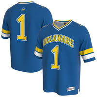 Delaware Fightin' Blue Hens Football Jersey, Royal Fashion Sportswear Jersey Shirt, Lightweight Breathable Athletic Jersey, Casual Gift for Men