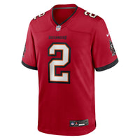 Emeka Egbuka Tampa Bay Buccaneers Football Jersey, Red Game Sportswear Jersey Shirt, Lightweight Breathable Athletic Jersey, Casual Gift for Men