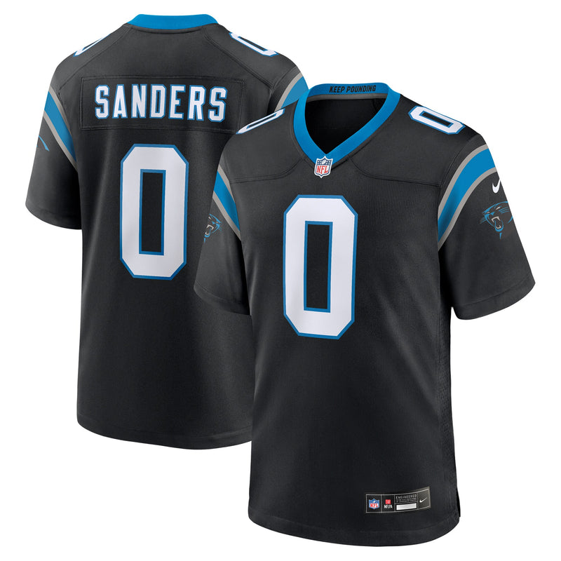 Ja'Tavion Sanders Carolina Panthers Football Jersey, Black Sportswear Jersey Shirt, Lightweight Breathable Athletic Jersey, Casual Gift for Men