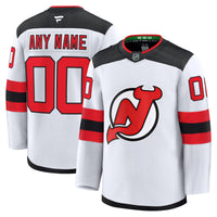 New Jersey Devils Hockey Jersey, White Premium Sportswear Jersey Shirt, Long Sleeve Hockey Sweater Jersey, Casual Gift for Men, Style 202055712
