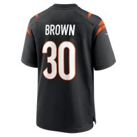 Chase Brown Cincinnati Bengals Football Jersey, Black Game Sportswear Jersey Shirt, Lightweight Breathable Athletic Jersey, Casual Gift for Men