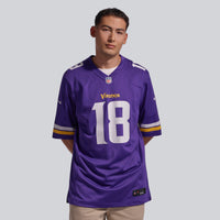 Justin Jefferson Minnesota Vikings Football Jersey, Sportswear Jersey Shirt, Lightweight Athletic Jersey, Casual Gift for Men, Style 3948939