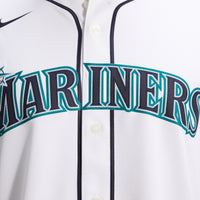 Luis Castillo Seattle Mariners Baseball Jersey, White Sportswear Jersey Shirt, Lightweight Breathable Athletic Jersey, Casual Gift for Men