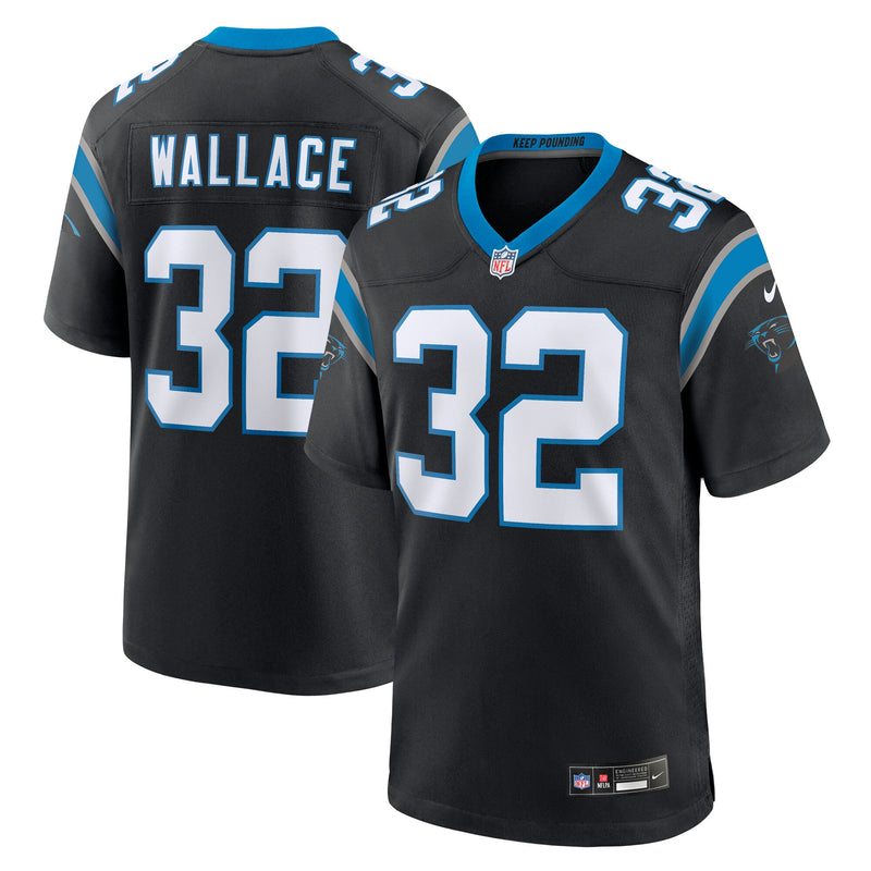 Trevin Wallace Carolina Panthers Football Jersey, Black Sportswear Jersey Shirt, Lightweight Breathable Athletic Jersey, Casual Gift for Men