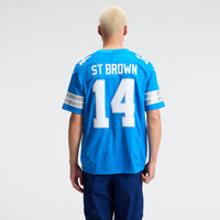 Amon-Ra St. Brown Detroit Lions Football Jersey, Sportswear Jersey Shirt, Lightweight Athletic Jersey, Casual Gift for Men, Style 2001803180