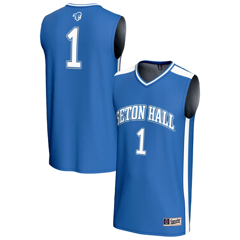 Seton Hall Pirates Basketball Jersey, Blue Fashion Lightweight Sportswear Jersey Shirt, Sleeveless Athletic Tank Jersey, Casual Gift for Men