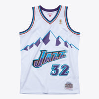 Utah Jazz Basketball Jersey, White Swingman Sportswear Jersey Shirt, Sleeveless Athletic Tank Jersey, Casual Gift for Men