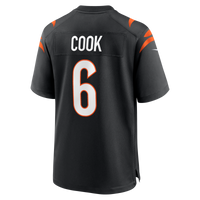 Bryan Cook Cincinnati Bengals Football Jersey, Black Game Sportswear Jersey Shirt, Lightweight Breathable Athletic Jersey, Casual Gift for Men
