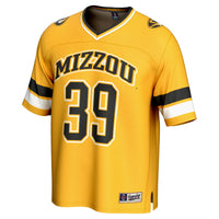 Missouri Tigers Football Jersey, Gold Fashion Lightweight Sportswear Jersey Shirt, Lightweight Breathable Athletic Jersey, Casual Gift for Men