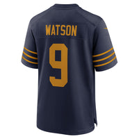 Christian Watson Green Bay Packers Football Jersey, Navy Sportswear Jersey Shirt, Lightweight Breathable Athletic Jersey, Casual Gift for Men