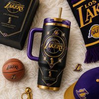 LAL Gold Crest - Purple and Black Tumbler Statement
