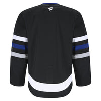 Tampa Bay Lightning Hockey Jersey, Black Authentic Alternate Sportswear Jersey Shirt, Long Sleeve Hockey Sweater Jersey, Casual Gift for Men