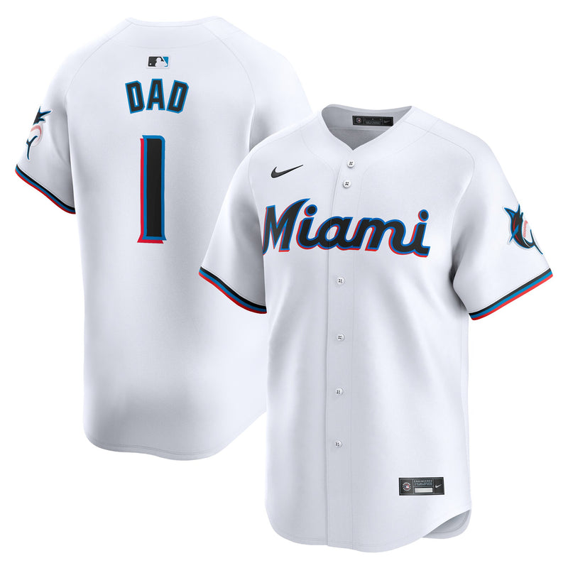 Miami Marlins Baseball Jersey, White Sportswear Jersey Shirt, Lightweight Breathable Athletic Jersey, Casual Gift for Men, Style 201598522