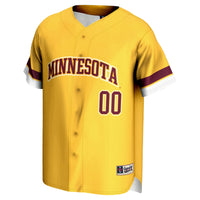 Minnesota Golden Gophers Baseball Jersey, Sportswear Jersey Shirt, Lightweight Breathable Athletic Jersey, Casual Gift for Men, Style 202883953
