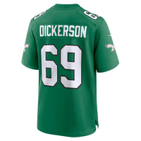 Landon Dickerson Philadelphia Eagles Football Jersey, Kelly Sportswear Jersey Shirt, Lightweight Breathable Athletic Jersey, Casual Gift for Men