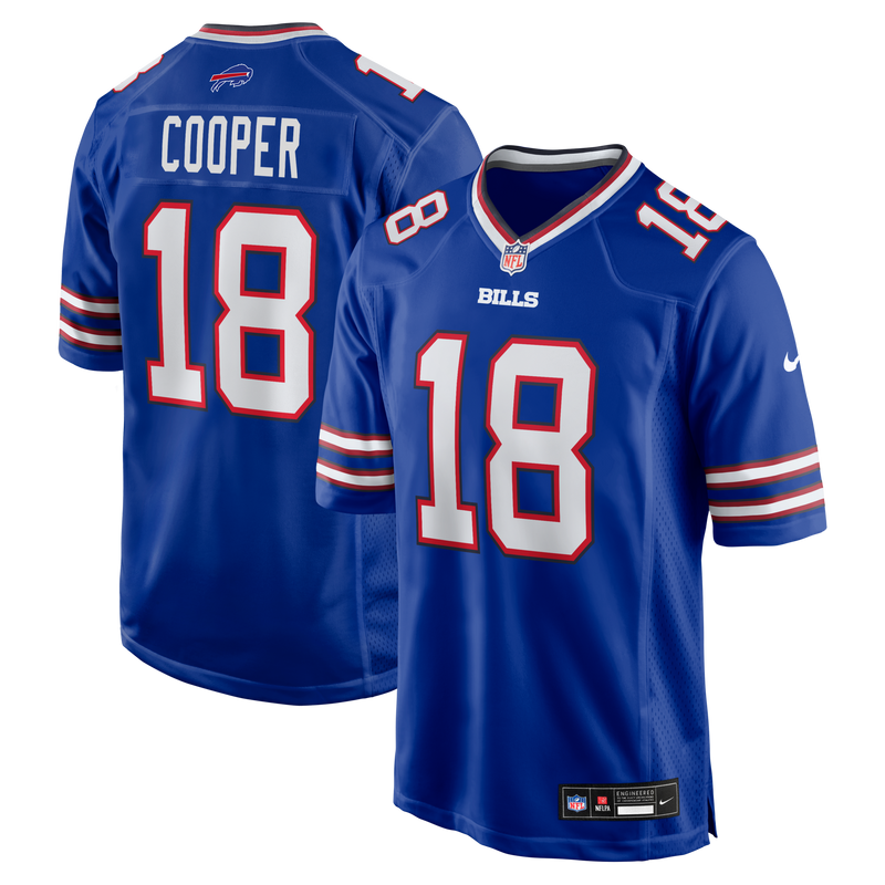Amari Cooper Buffalo Bills Football Jersey, Royal Game Sportswear Jersey Shirt, Lightweight Breathable Athletic Jersey, Casual Gift for Men