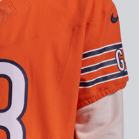 Caleb Williams Chicago Bears Football Jersey, Orange Elite Sportswear Jersey Shirt, Lightweight Breathable Athletic Jersey, Casual Gift for Men