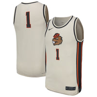 Natural Oregon State Beavers Basketball Jersey, Replica Sportswear Jersey Shirt, Sleeveless Athletic Tank Jersey, Casual Gift for Men