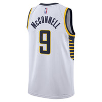 Indiana Pacers Basketball Jersey, White Swingman Sportswear Jersey Shirt, Sleeveless Athletic Tank Jersey, Casual Gift for Men