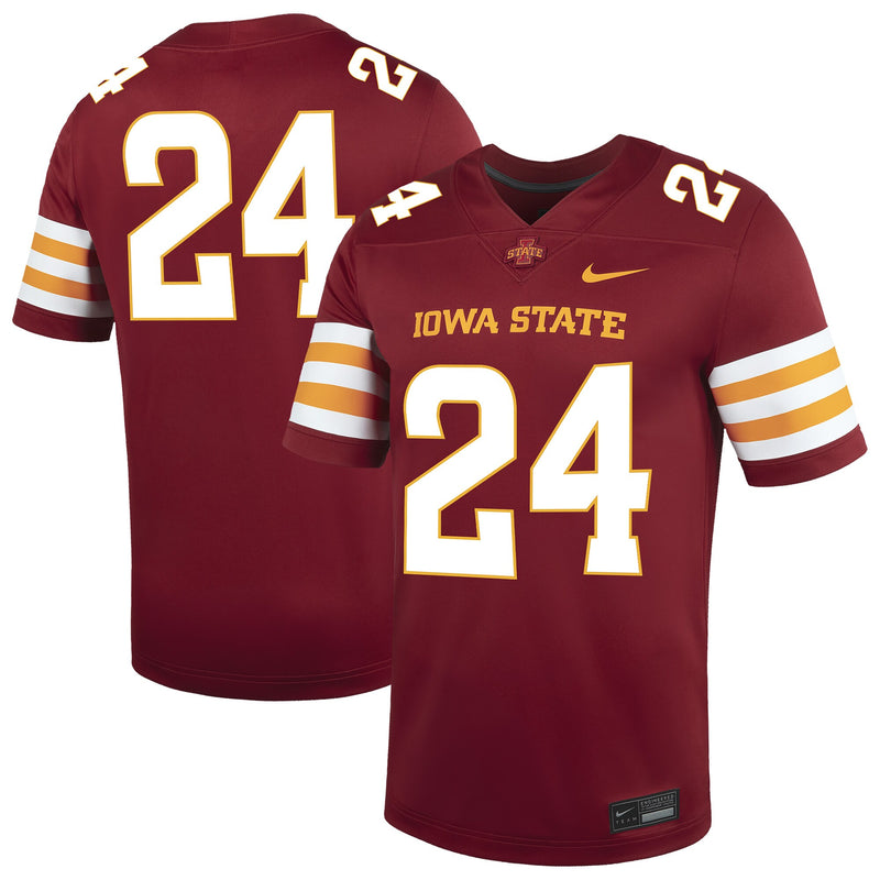 Iowa State Cyclones Football Jersey, Cardinal Game Sportswear Jersey Shirt, Lightweight Breathable Athletic Jersey, Casual Gift for Men