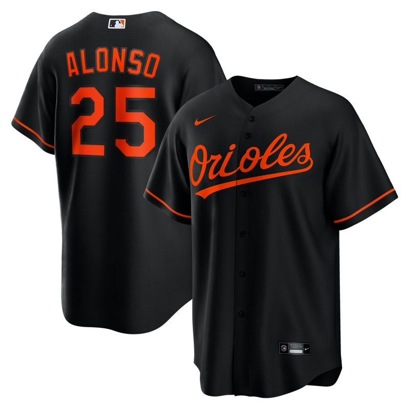 Pete Alonso Baltimore Orioles Baseball Jersey, Black Sportswear Jersey Shirt, Lightweight Breathable Athletic Jersey, Casual Gift for Men