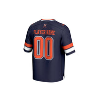 Virginia Cavaliers Football Jersey, Navy Sportswear Jersey Shirt, Lightweight Breathable Athletic Jersey, Casual Gift for Men, Style 202073242