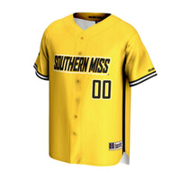 Southern Miss Golden Eagles Baseball Jersey, Sportswear Jersey Shirt, Lightweight Athletic Jersey, Casual Gift for Men, Style 202980063