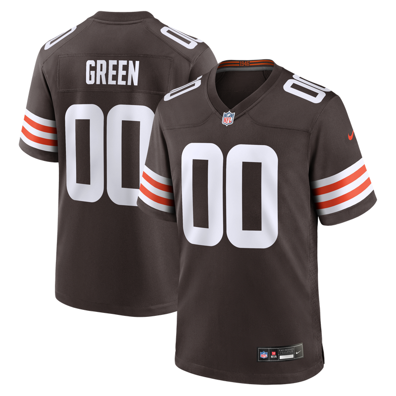 Taylen Green Cleveland Browns Football Jersey, Brown Game Sportswear Jersey Shirt, Lightweight Breathable Athletic Jersey, Casual Gift for Men