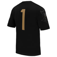UCF Knights Football Jersey, Black Game Sportswear Jersey Shirt, Lightweight Breathable Athletic Jersey, Casual Gift for Men, Style 203182811
