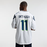 Jaxon Smith-Njigba Seattle Seahawks Football Jersey, White Sportswear Jersey Shirt, Lightweight Breathable Athletic Jersey, Casual Gift for Men