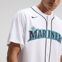 Luis Castillo Seattle Mariners Baseball Jersey, White Sportswear Jersey Shirt, Lightweight Breathable Athletic Jersey, Casual Gift for Men