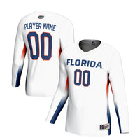 Florida Gators Volleyball Jersey, White Sportswear Jersey Shirt, Lightweight Breathable Athletic Jersey, Casual Gift for Men, Style 200461810