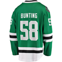 Michael Bunting Dallas Stars Hockey Jersey, Green Breakaway Home Sportswear Jersey Shirt, Long Sleeve Hockey Sweater Jersey, Casual Gift for Men