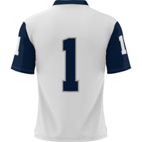 New Hampshire Wildcats Football Jersey, White Sportswear Jersey Shirt, Lightweight Breathable Athletic Jersey, Casual Gift for Men