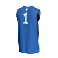 Saint Louis Billikens Basketball Jersey, Blue Fashion Lightweight Sportswear Jersey Shirt, Sleeveless Athletic Tank Jersey, Casual Gift for Men