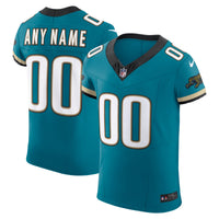 Jacksonville Jaguars Football Jersey, Teal Elite Alternate Sportswear Jersey Shirt, Lightweight Breathable Athletic Jersey, Casual Gift for Men