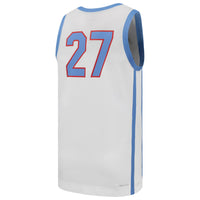 Houston Cougars Basketball Jersey, White Replica Sportswear Jersey Shirt, Sleeveless Athletic Tank Jersey, Casual Gift for Men